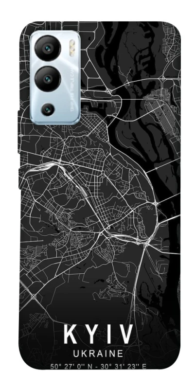 Чохол на Infinix Hot 12i Kyiv map фото 1 з 1