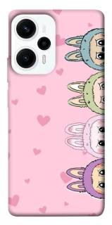 Чехол на Xiaomi Poco F5 / Note 12 Turbo All Labubu 4 фото 1 из 1