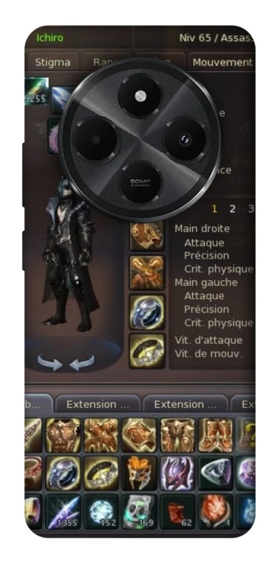 Чохол на Xiaomi Poco C75 Character Menu ver.1 фото 1 з 1