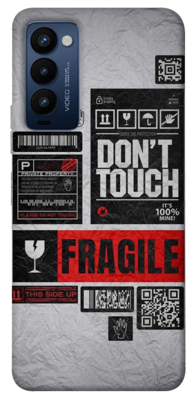 Чохол на TECNO Camon 18 Don't touch фото 1 з 1