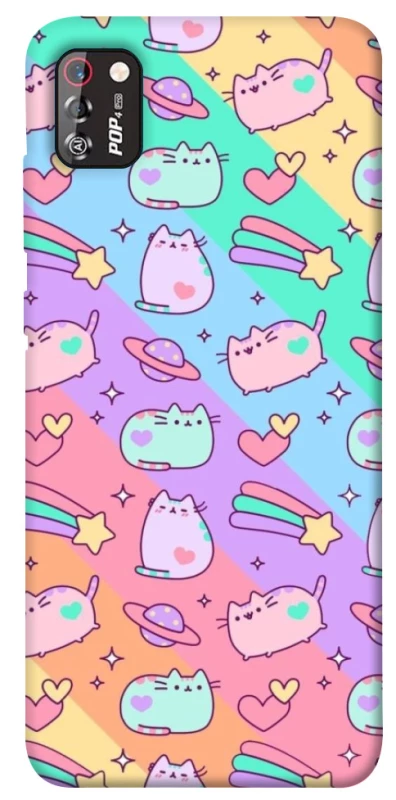 Чехол на TECNO POP 4 Pro Cat Cute фото 1 из 1