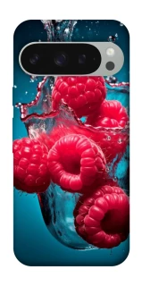 Чехол на Google Pixel 10 Pro XL Малинка в воде фото 1 из 1