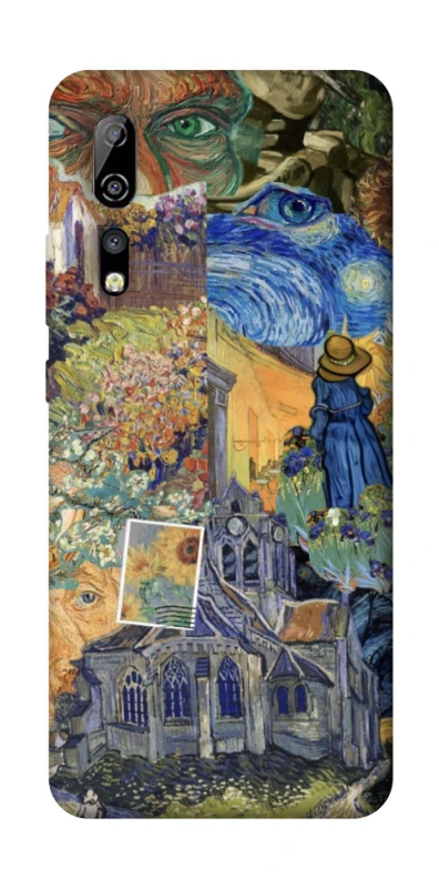 Чохол на ZTE Axon 10 Pro Van Gogh collage фото 1 з 1