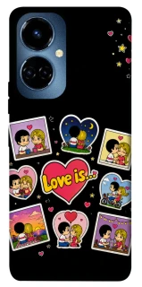 Чохол на TECNO Camon 19 Pro Love is ver.2 фото 1 з 1