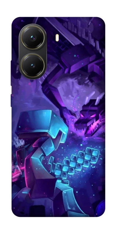 Чехол на Xiaomi Poco X7 Pro Minecraft dragon фото 1 из 1