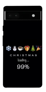Чехол на Google Pixel 6a Christmas Loading фото 1 из 1