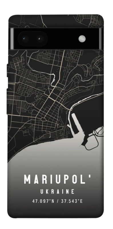 Чохол на Google Pixel 6a Mariupol map фото 1 з 1
