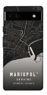 Чохол на Google Pixel 6a Mariupol map фото 1 з 1