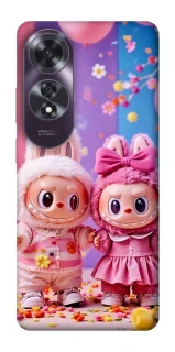 Чехол на Oppo A60 Labubu twins ver.2 фото 1 из 1