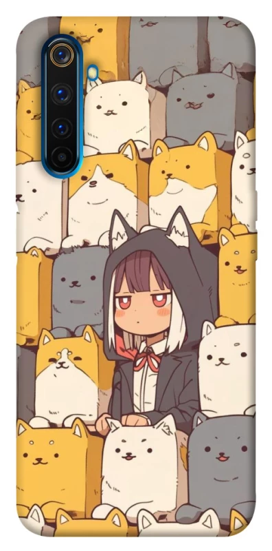 Чехол на Realme 6 Pro Like a cat фото 1 из 1