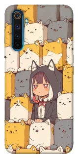 Чехол на Realme 6 Pro Like a cat фото 1 из 1