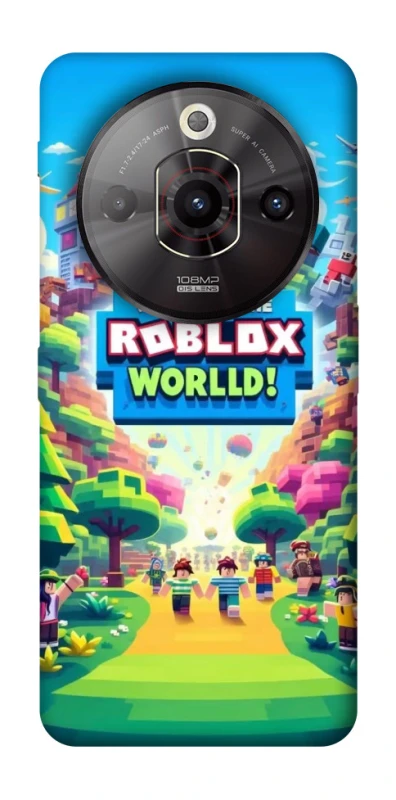 Чехол на ZTE Nubia Focus Pro Roblox World фото 1 из 1