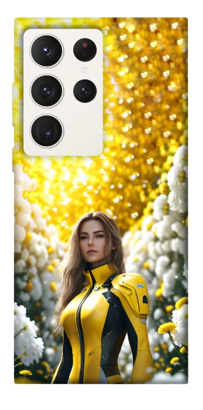 Чохол на Samsung Galaxy S23 Ultra Cyber space girl ver.2 фото 1 з 1