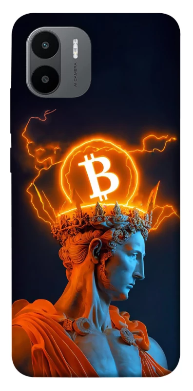Чохол на Xiaomi Redmi A1 / A2 Bitcoin God фото 1 з 1