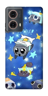 Чехол на Motorola Moto G85 Pebble kitten stars фото 1 из 1