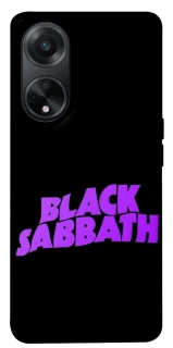 Чехол на Oppo A98 Black Sabbath logo ver.1 фото 1 из 1