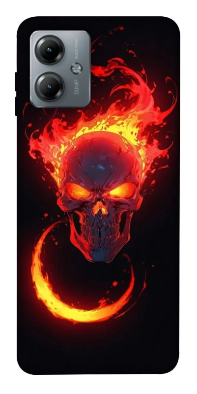 Чохол на Motorola Moto G14 Blood Skull фото 1 з 1