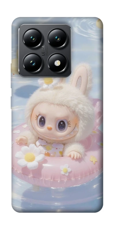 Чохол на Xiaomi 14T Labubu swimming фото 1 з 1