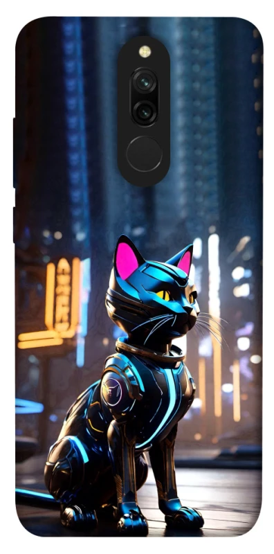 Чохол на Xiaomi Redmi 8 Cyber cat фото 1 з 1