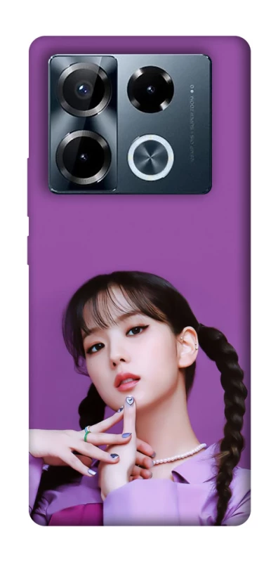 Чехол на Infinix Note 40 Pro 4G JISOO - BLACKPINK фото 1 из 1