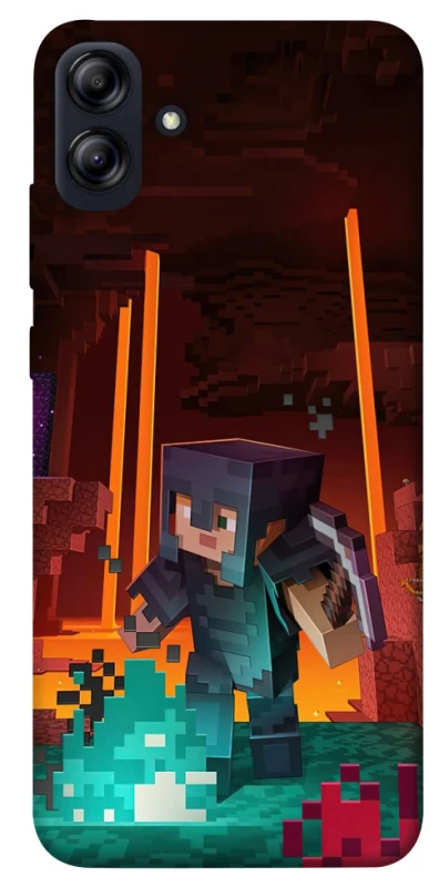 Чохол на Samsung Galaxy A04e Minecraft game adventure фото 1 з 1