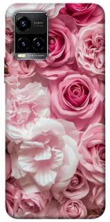 Чохол на Vivo Y21 / Y33s Рожеві Квіти фото 1 з 1