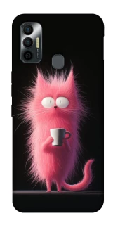 Чехол на TECNO Spark 7 Розовый котёнок фото 1 из 1