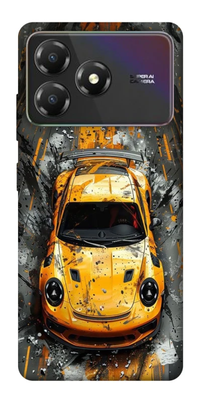 Чехол на ZTE Blade A36 Drawn Porsche фото 1 из 1