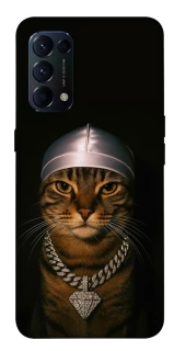 Чохол на Oppo Reno 5 4G Cat in Bling фото 1 з 1