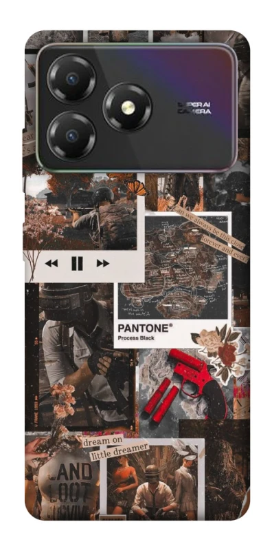 Чохол на ZTE Blade A36 PUBG Collage фото 1 з 1