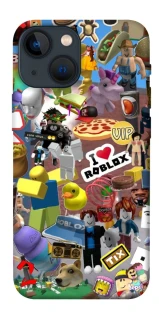 Чехол на Apple iPhone 13 mini (5.4") Roblox collage ver.5 фото 1 из 1