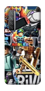 Чехол на Huawei Nova 7 SE Roblox collage ver.1 фото 1 из 1