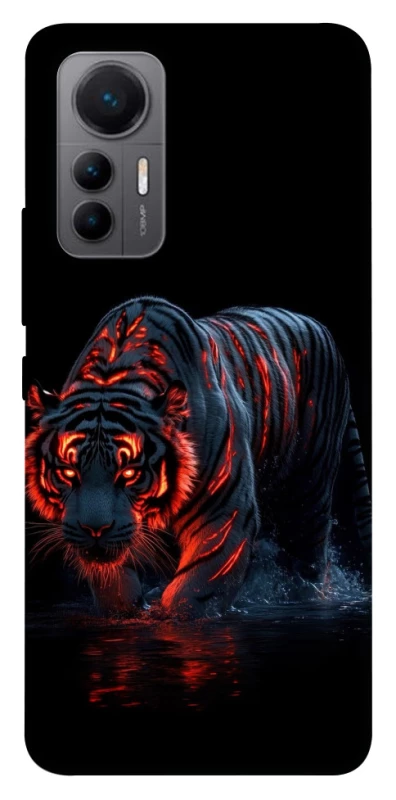 Чохол на Xiaomi 12 Lite fire tiger фото 1 з 1