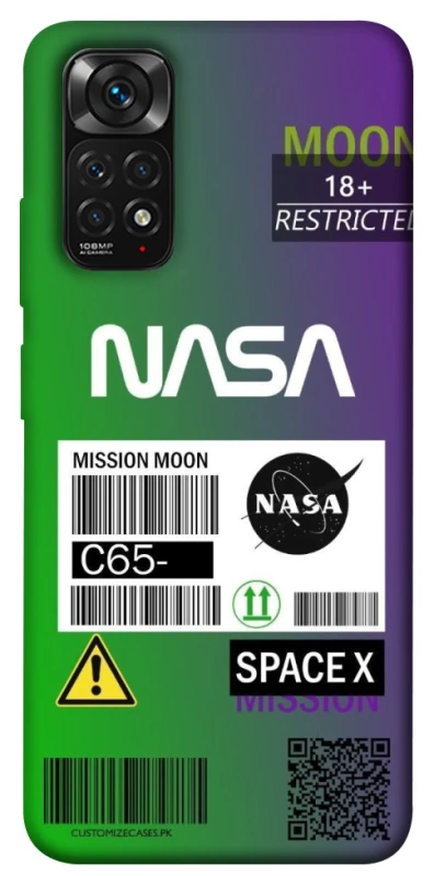 Чохол на Xiaomi Redmi Note 11 (Global) / Note 11S NASA ver.2 фото 1 з 1