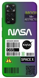 Чохол на Xiaomi Redmi Note 11 (Global) / Note 11S NASA ver.2 фото 1 з 1