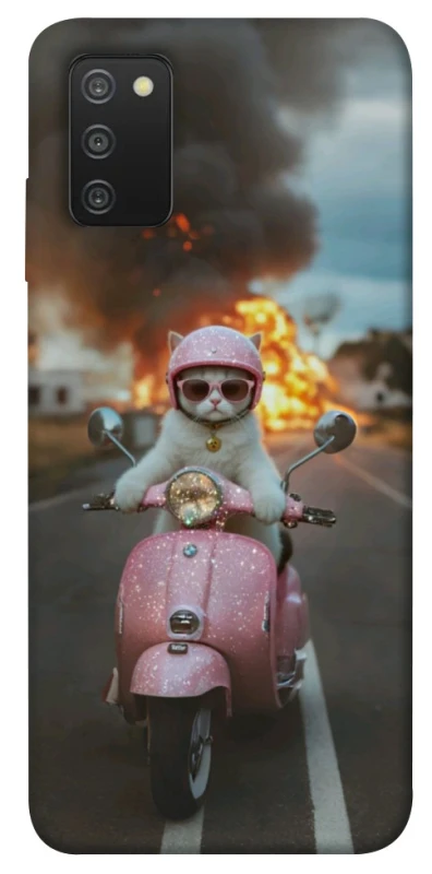 Чохол на Samsung Galaxy A03s Exploding Kittens ver.3 фото 1 з 1