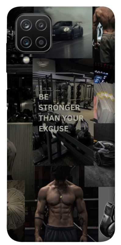 Чохол на Samsung Galaxy A12 Be stronger фото 1 з 1