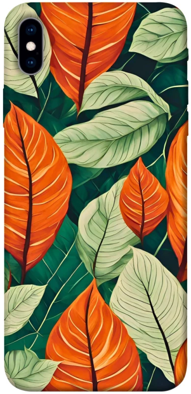 Чохол на Apple iPhone XS Max (6.5") Leaves фото 1 з 1