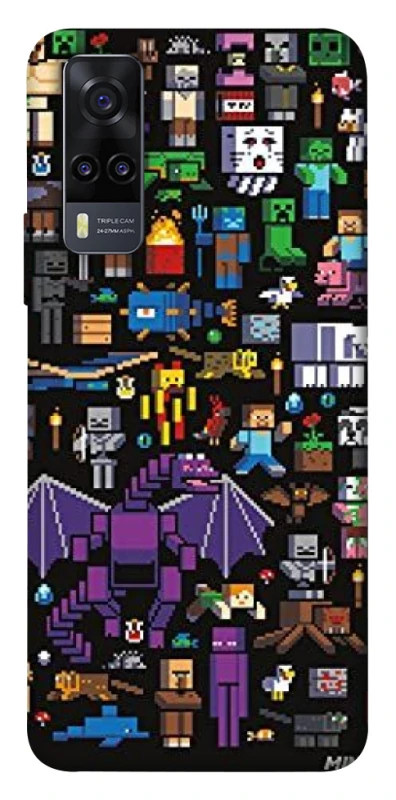 Чохол на Vivo Y31 Minecraft v5 фото 1 з 1