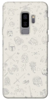 Чехол на Samsung Galaxy S9+ Star Wars background ver.1 фото 1 из 1