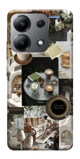 Чехол на Xiaomi Redmi Note 13 4G Coffee collage ver.4 фото 1 из 1