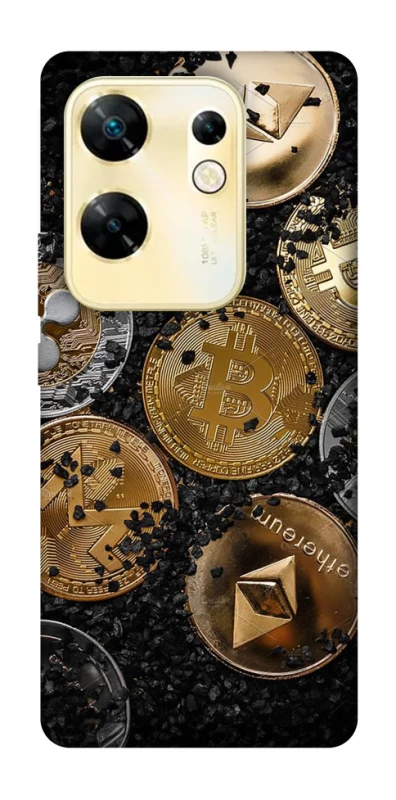 Чехол на Infinix Zero 30 4G Many coins v2 фото 1 из 1
