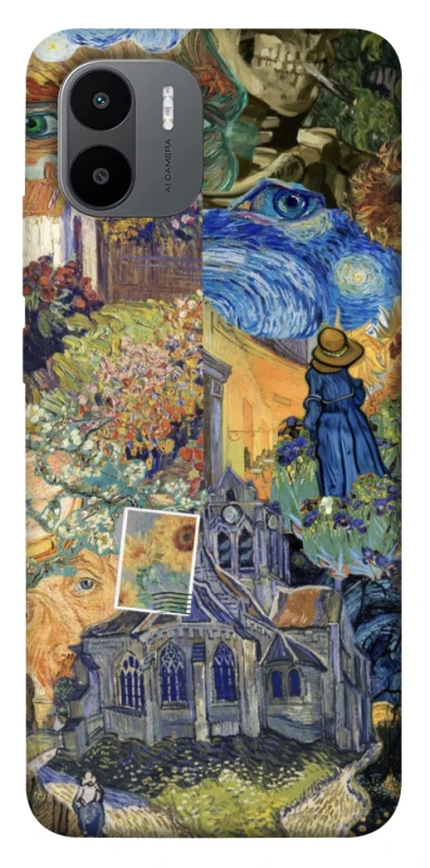 Чохол на Xiaomi Redmi A1+ / Poco C50 / A2+ Van Gogh collage фото 1 з 1