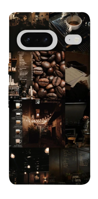 Чохол на Google Pixel 7 Coffee collage ver.1 фото 1 з 1