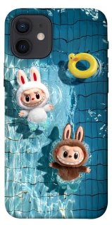 Чохол на Apple iPhone 12 (6.1") Labubu in the pool фото 1 з 1