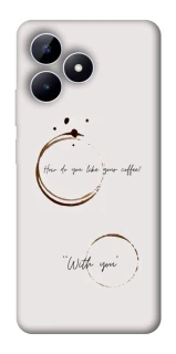 Чехол на Realme Note 50 5G Coffee with you фото 1 из 1