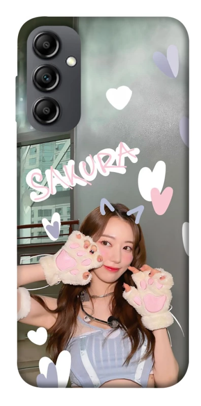 Чохол на Samsung Galaxy A14 4G/5G Sakura - LE SSERAFIM фото 1 з 1