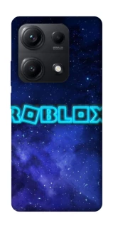 Чохол на Xiaomi Redmi Note 14S Roblox Space Logo Blue фото 1 з 1
