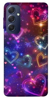 Чохол на Samsung Galaxy M54 5G Drawn hearts фото 1 з 1