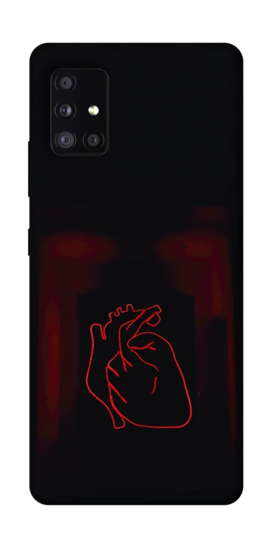 Чехол на Samsung Galaxy A51 5G Красное сердце фото 1 из 1